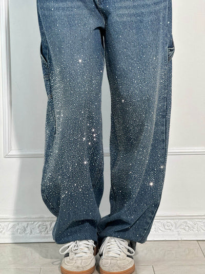FEDERICA | GLITTERBUKSER I PREMIUM-STOFF