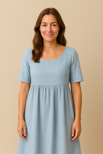 Minea - Luftig bomullskjole