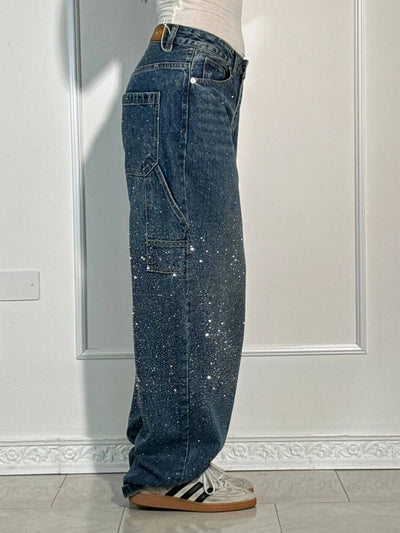 FEDERICA | GLITTERBUKSER I PREMIUM-STOFF