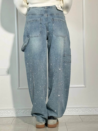 FEDERICA | GLITTERBUKSER I PREMIUM-STOFF