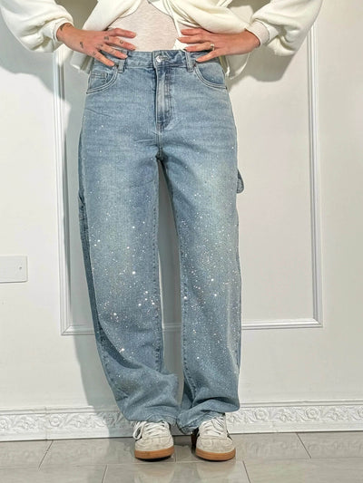 FEDERICA | GLITTERBUKSER I PREMIUM-STOFF