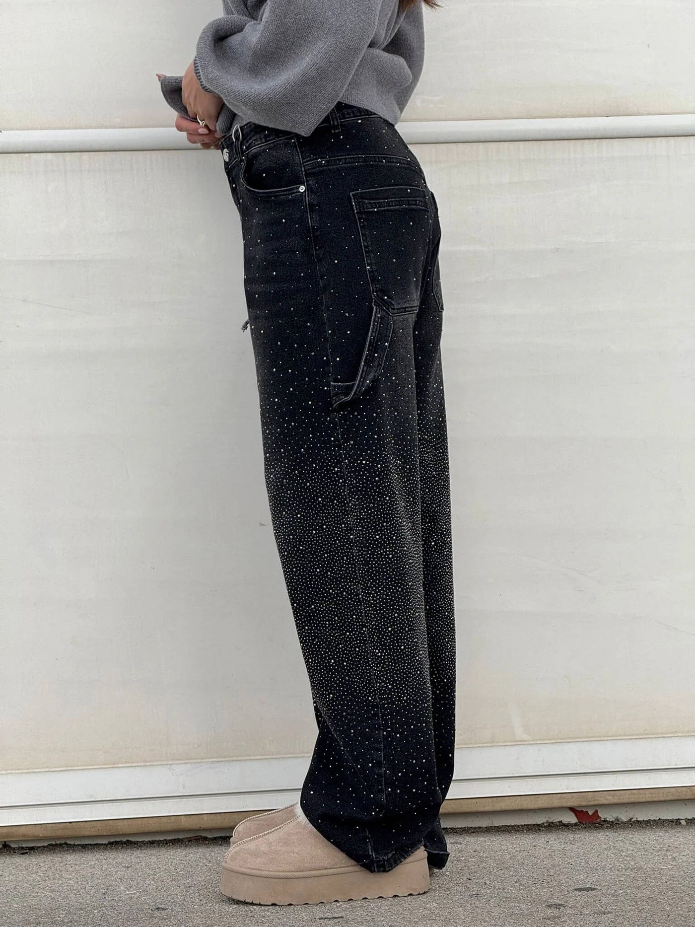 FEDERICA | GLITTERBUKSER I PREMIUM-STOFF