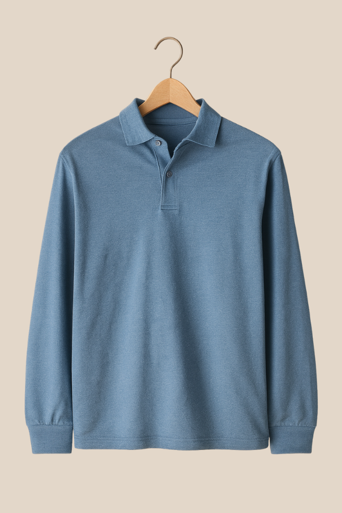 Mathias® | Luksuriøs langermet polo