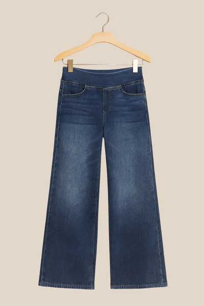 Eva | Komfortabel og elastisk bukse med høy midje