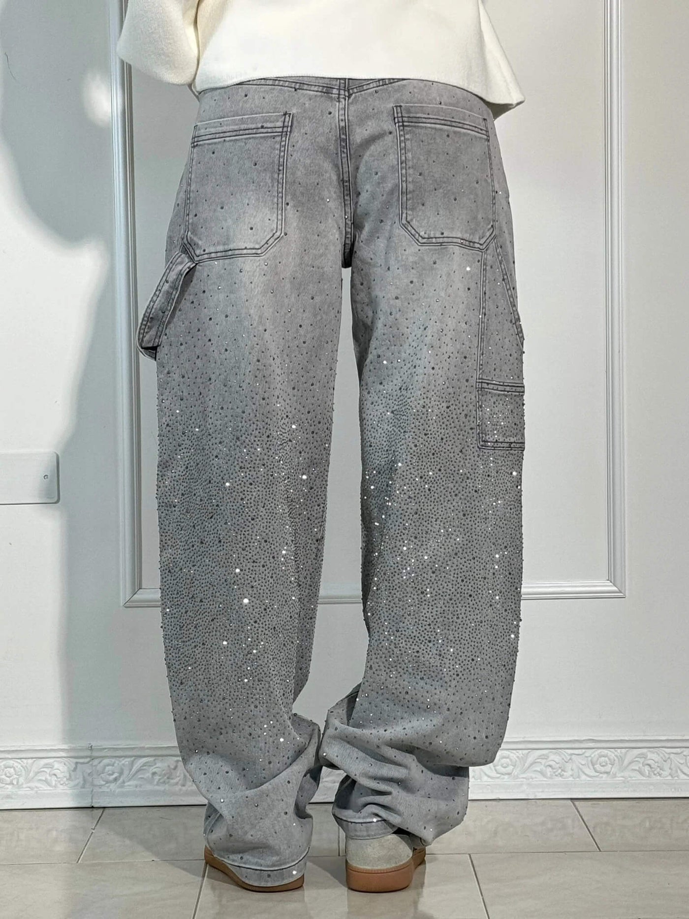 FEDERICA | GLITTERBUKSER I PREMIUM-STOFF