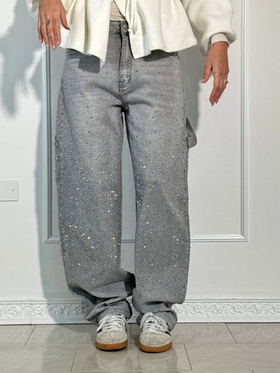 FEDERICA | GLITTERBUKSER I PREMIUM-STOFF