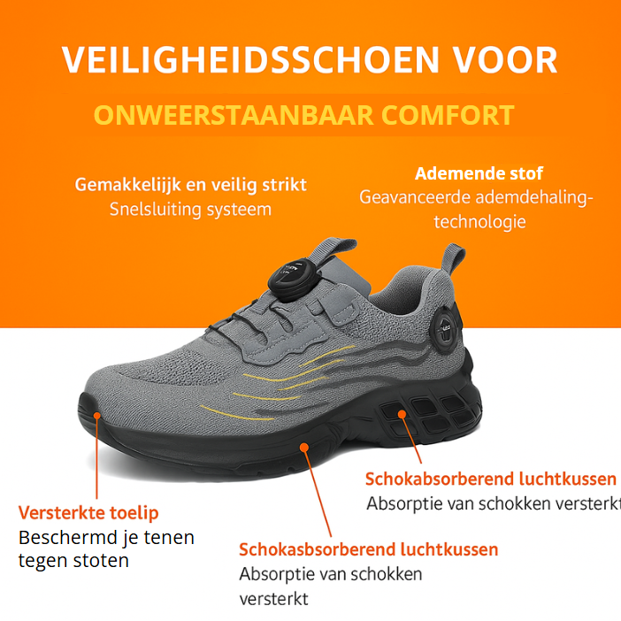 ProSafe™ sikkerhetssko – Mer sikkerhet, garantert komfort.