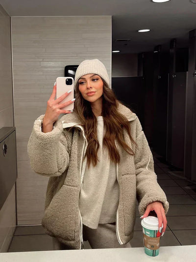 Liv | Weiche warme Winterjacke