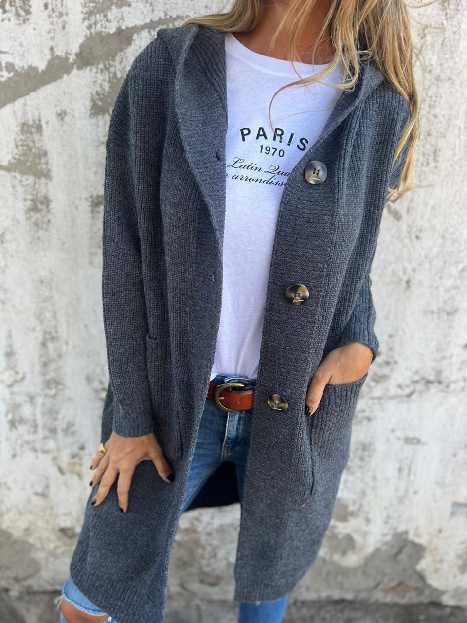 Heidi | Lang cardigan