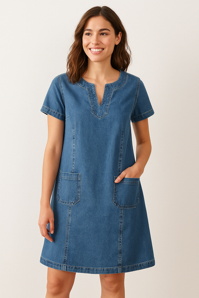 Sofia® | Blød denimkjole