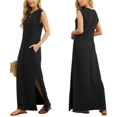 Sabrina - Elegant maxi-kjole uten folder