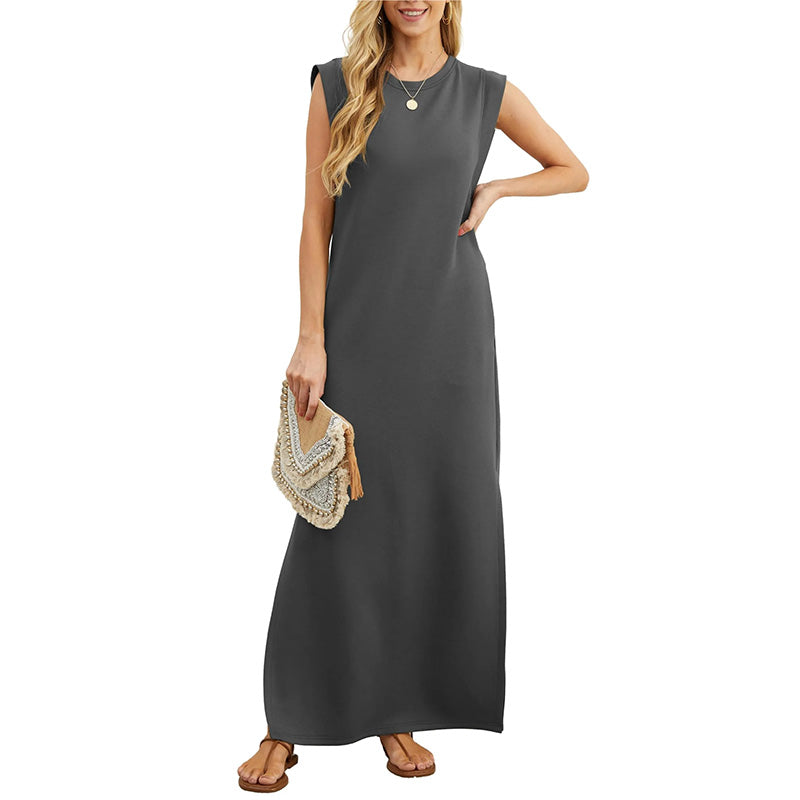 Sabrina - Elegant maxi-kjole uten folder